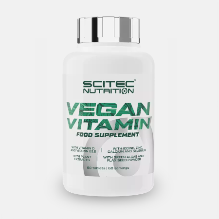 Vegan Vitamin – 60 comprimidos – Scitec Nutrition