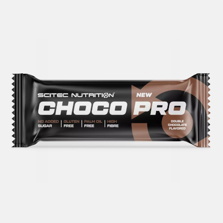 Choco Pro Bar Double Chocolate – 20x50g – Scitec Nutrition