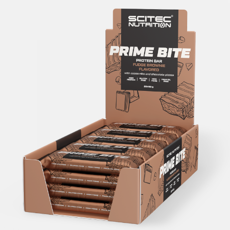 Prime Bite Fudge Brownie – 20x50g – Scitec Nutrition