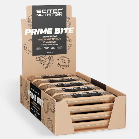 Prime Bite Hazelnut Cream – 20x50g – Scitec Nutrition