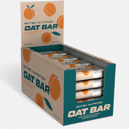 Oat Bar Yogurt Apricot – 20x70g – Scitec Nutrition