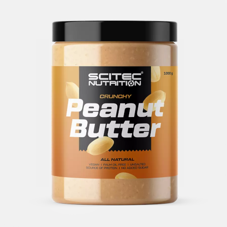 Peanut Butter crunchy – 1000g – Scitec Nutrition
