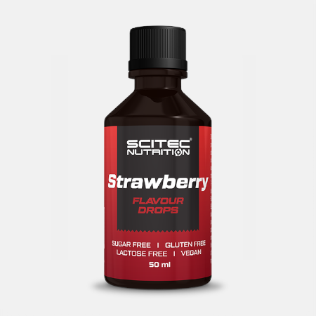 Flavour Drops Strawberry – 50ml – Scitec Nutrition
