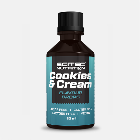 Flavour Drops Cookies & Cream – 50ml – Scitec Nutrition