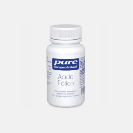 Ácido Fólico – 60 cápsulas – Pure Encapsulations