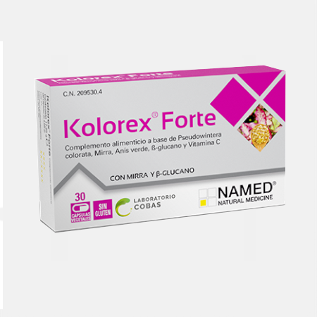 Kolorex Forte – 30 cápsulas – Named