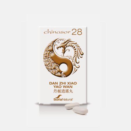 Chinasor 28 Dan Zhi Xiao Yao Wan – 30 comprimidos – Soria Natural