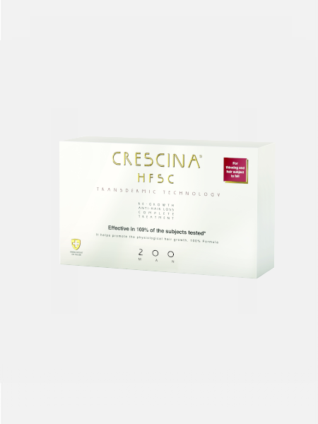 Crescina HFSC Transdermic Complete Treatment 200 Man - 10+10 vials
