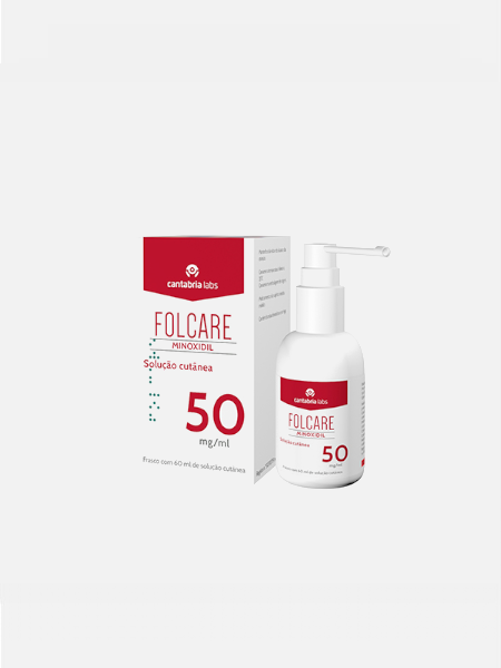 Folcare Minoxidil Solução Cutânea - 60ml - Cantabria Labs