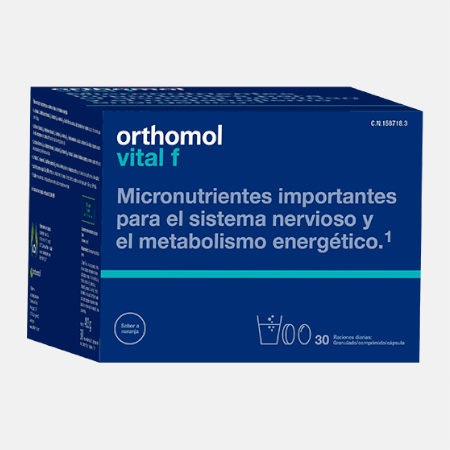 Orthomol vital F – 30 Porções: pó + cápsulas
