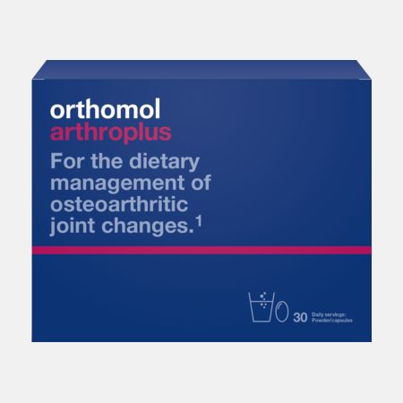 Orthomol Arthroplus – 30 saquetas + cápsulas