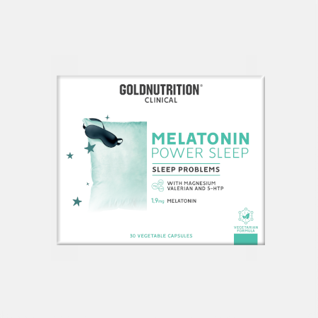 Melatonin Power Sleep – 30 cápsulas – Gold Nutrition