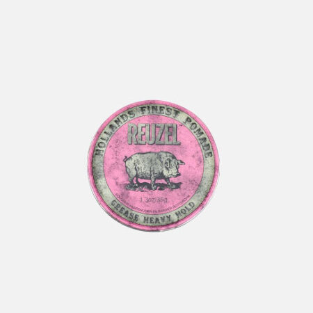 Pink pomade / Heavy hold grease – 113gr – Reuzel