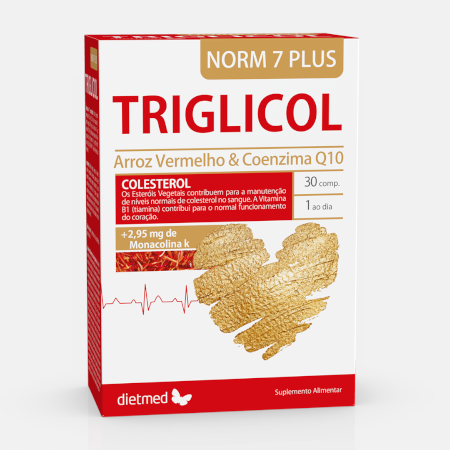 TRIGLICOL Norm 7 Plus – 30 comprimidos – DietMed