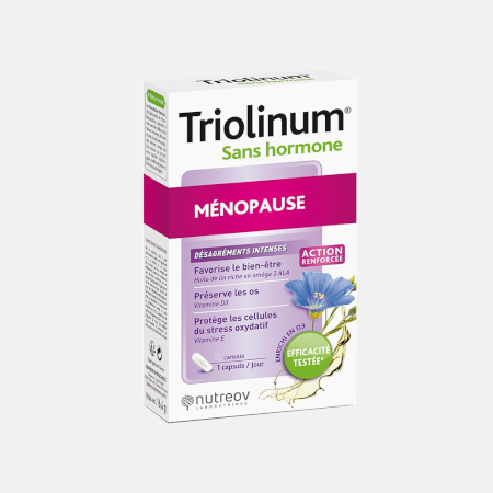 Triolinum Sem Hormonas Intensivo – 56 cápsulas – Nutreov
