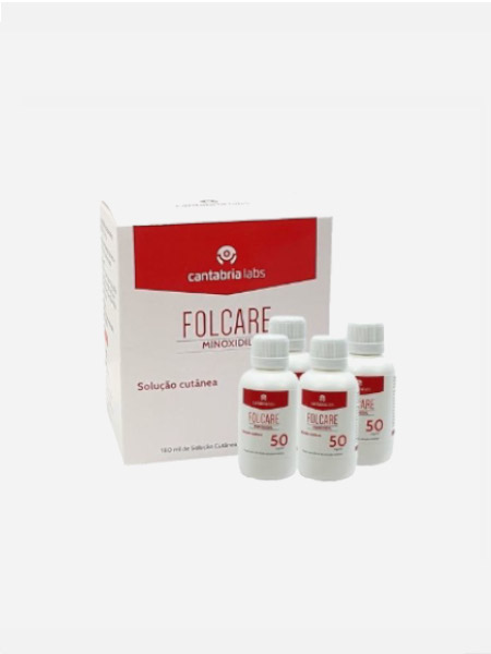 Folcare Minoxidil - 4 x 60ml - Cantabria Labs