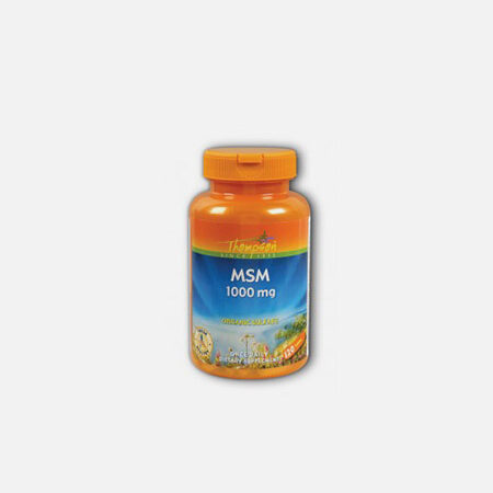 MSM 1000mg – 120 comprimidos – Thompson