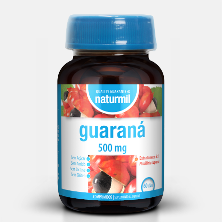 Guarana 500 mg – 60 comprimidos – Naturmil