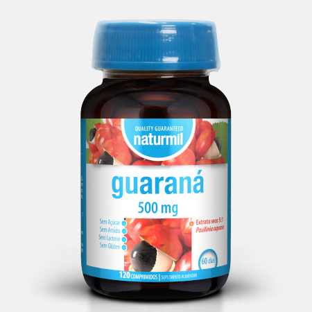 Guarana 500 mg – 120 comprimidos – Naturmil