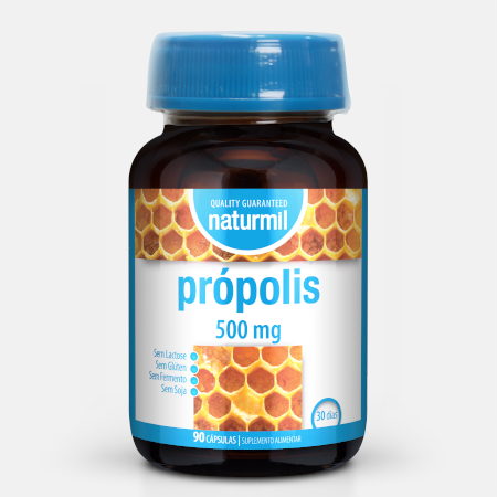Própolis 500 mg – 90 cápsulas – Naturmil