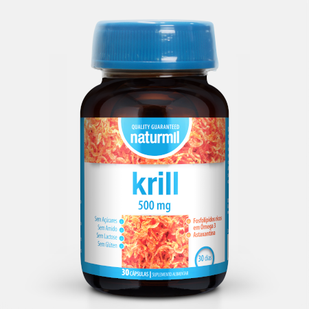 Krill 500mg – 30 cápsulas – Naturmil