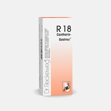 R18 Pedra nos rins ou vesícula, Ardor ao Urinar – 50ml – Dr. Reckeweg