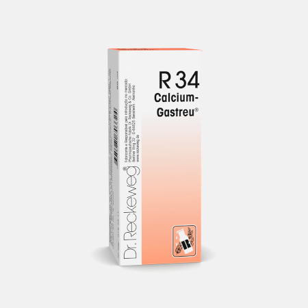 R34 Escoliose, Crescimento Assimétrico – 50ml – Dr. Reckeweg