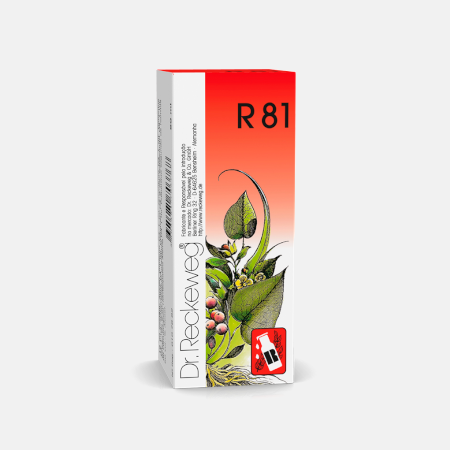 R81 Dores de cabeça, Enxaquecas, Nevralgias – 50ml –  Dr. Reckeweg