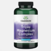 Triple Magnesium Complex 400 mg - 300 cápsulas - Swanson