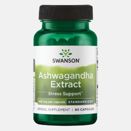 Ashwagandha Extract – 60 cápsulas – Swanson