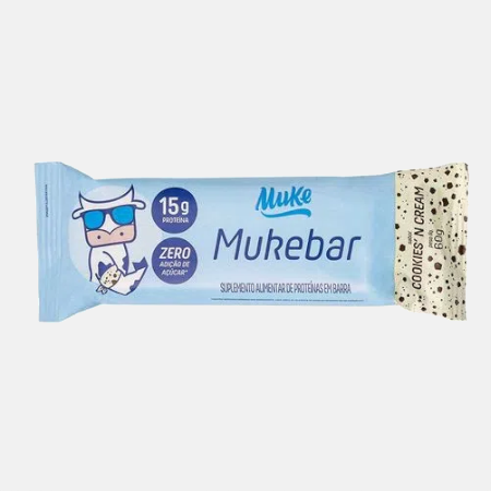 Mukebar Barrinha Cookies n Cream – 60g – +Mu