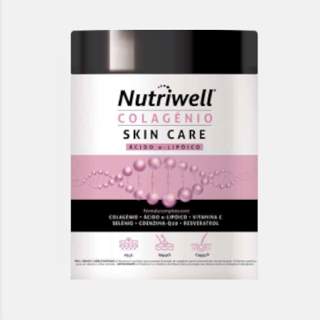 Nutriwell Colagénio Skin Care Deluxe – 300g – Farmodiética