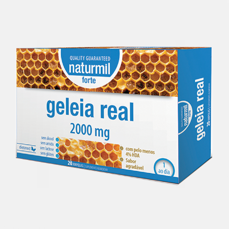 Geleia Real Forte – 20 ampolas – Naturmil