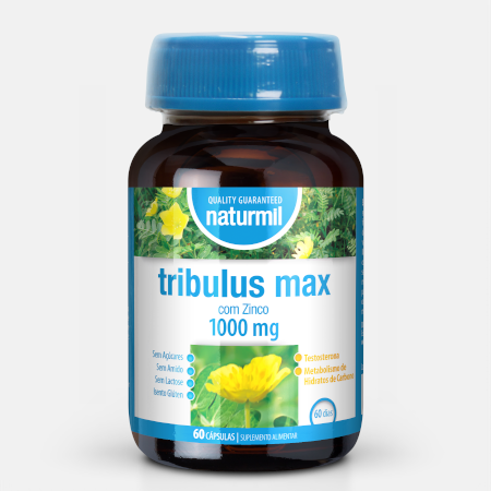 Tribulus Max – 60 cápsulas – Naturmil