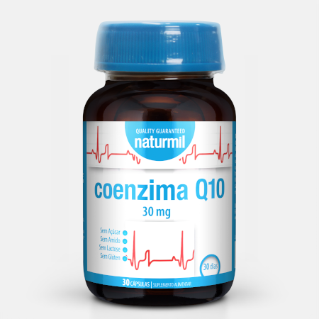 Coenzima Q10 30 mg – 30 cápsulas – Naturmil