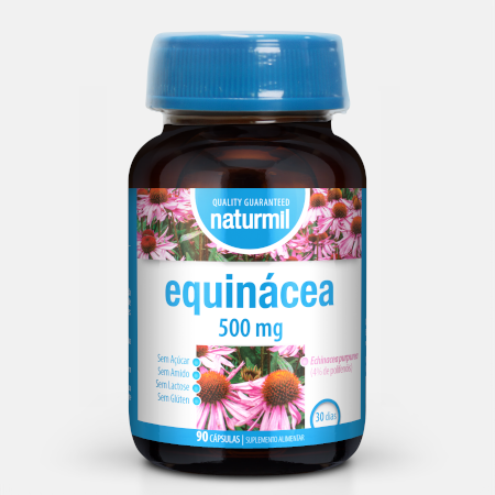 Equinacea 500 mg – 90 cápsulas – Naturmil