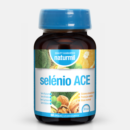 Selénio ACE – 60 cápsulas – Naturmil