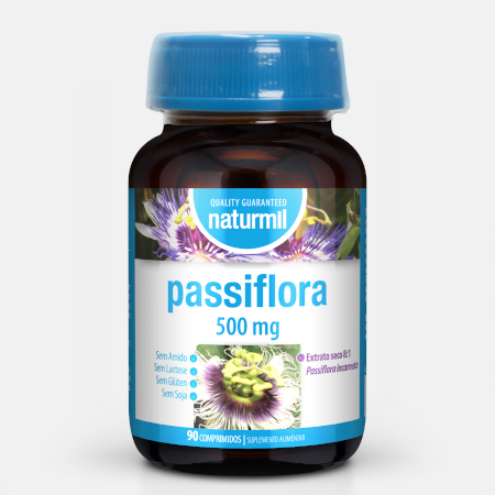 Passiflora 500 mg – 90 comprimidos – Naturmil