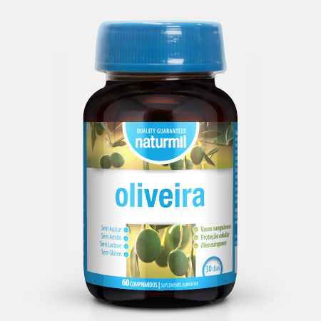 Oliveira 500 mg – 60 comprimidos – Naturmil