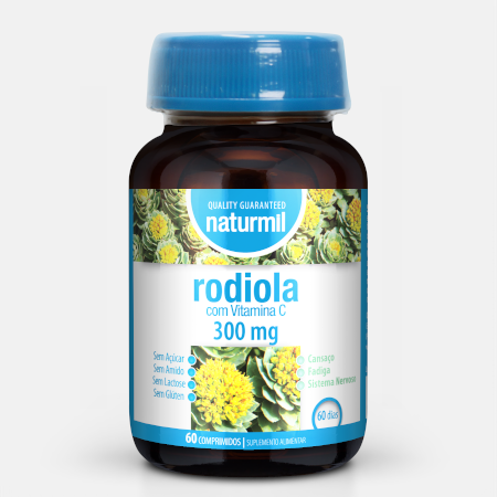 Rodiola 300 mg – 60 comprimidos – Naturmil