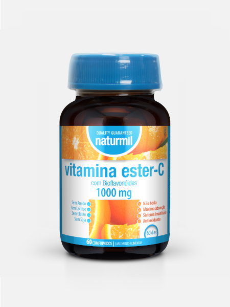 Vitamina Ester-C - 60 comprimidos - Naturmil