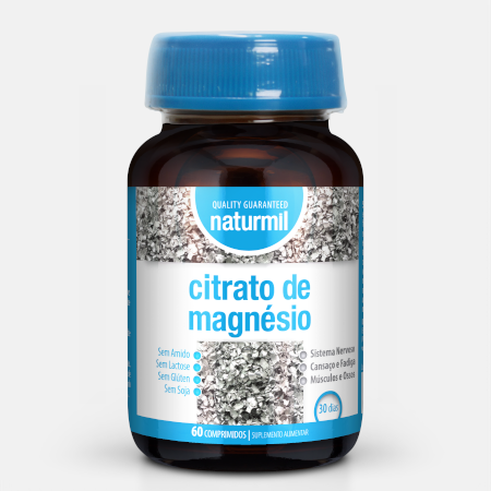 Citrato de Magnésio – 60 comprimidos – Naturmil