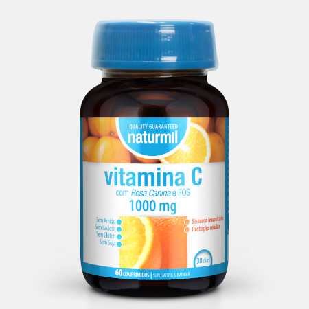 Vitamina C Strong – 60 comprimidos – Naturmil