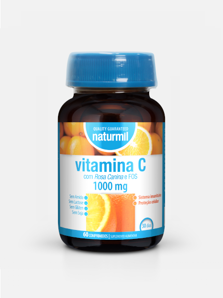 Vitamina C Strong - 60 comprimidos - Naturmil