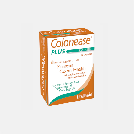 Colonease Plus Dual Pack – 60 cápsulas – Health Aid