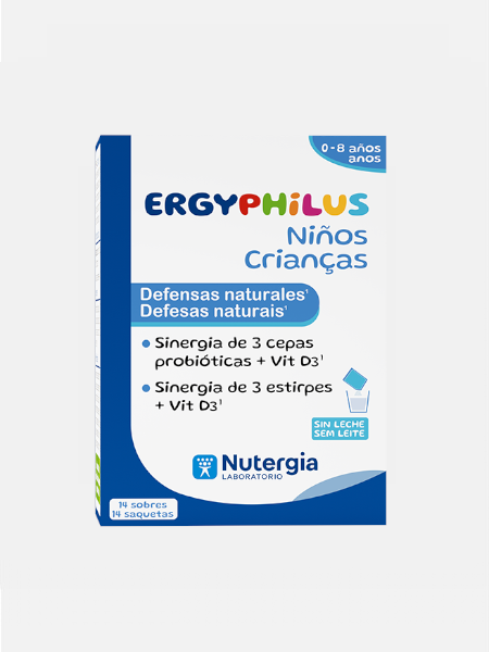 Ergyphilus Infantil - 14 saquetas - Nutergia