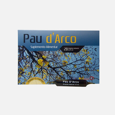 Pau D`Arco 2000 mg – 20 ampolas – Soldiet
