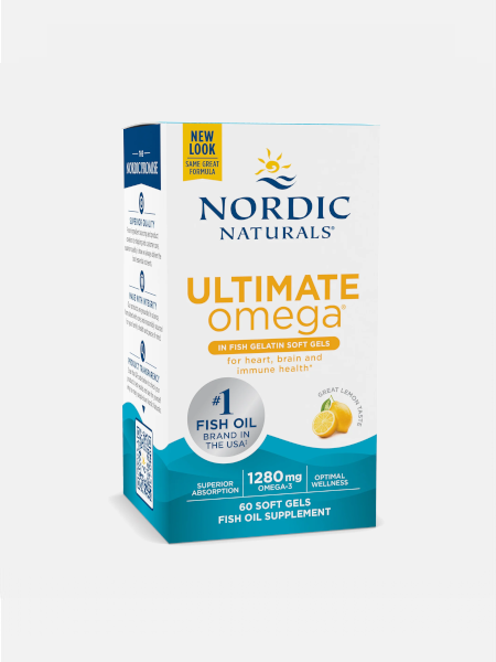 Ultimate Omega in Fish Gelatin - 60 cápsulas - Nordic Naturals