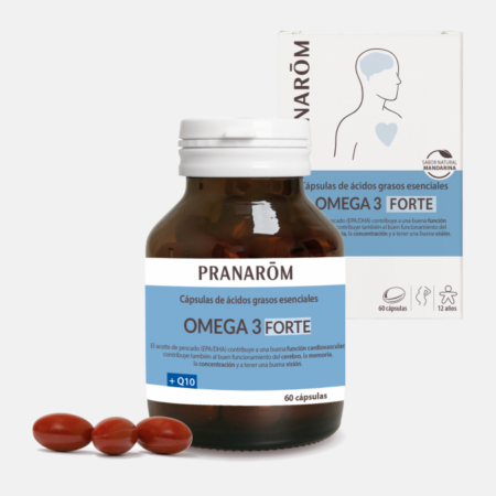 Omega 3 Forte – 60 cápsulas – Pranarom