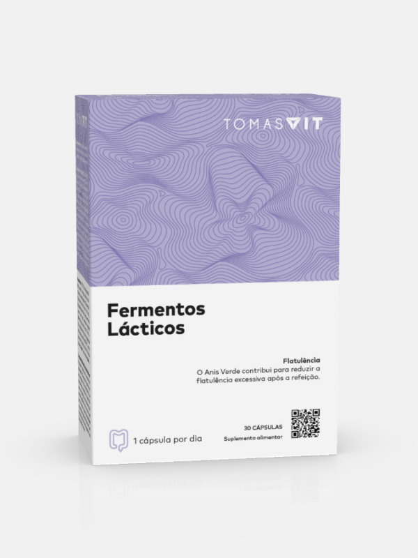 Fermentos Lácticos - 30 cápsulas - TomasVit